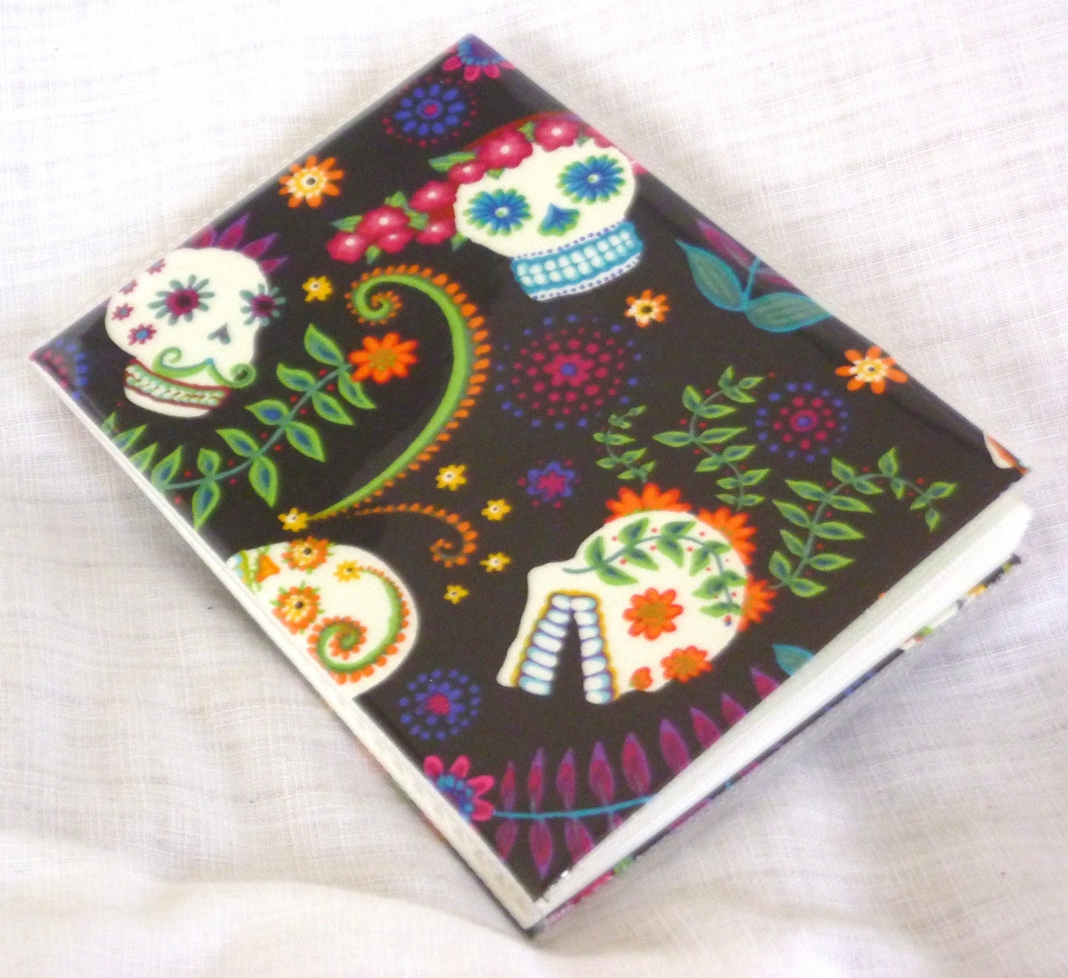 Sugar Skulls and Flowers Brag Book Photo Album