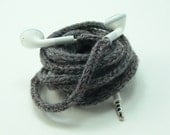 Tangle-Free Earbud Cozy, Calming Grey, Authentic Apple Earbuds