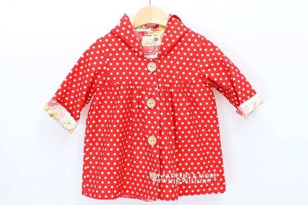 no 277 Mackenzie Gathered Jacket (6M - 24M) PDF Pattern