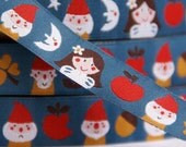 woven ribbon snowwhite