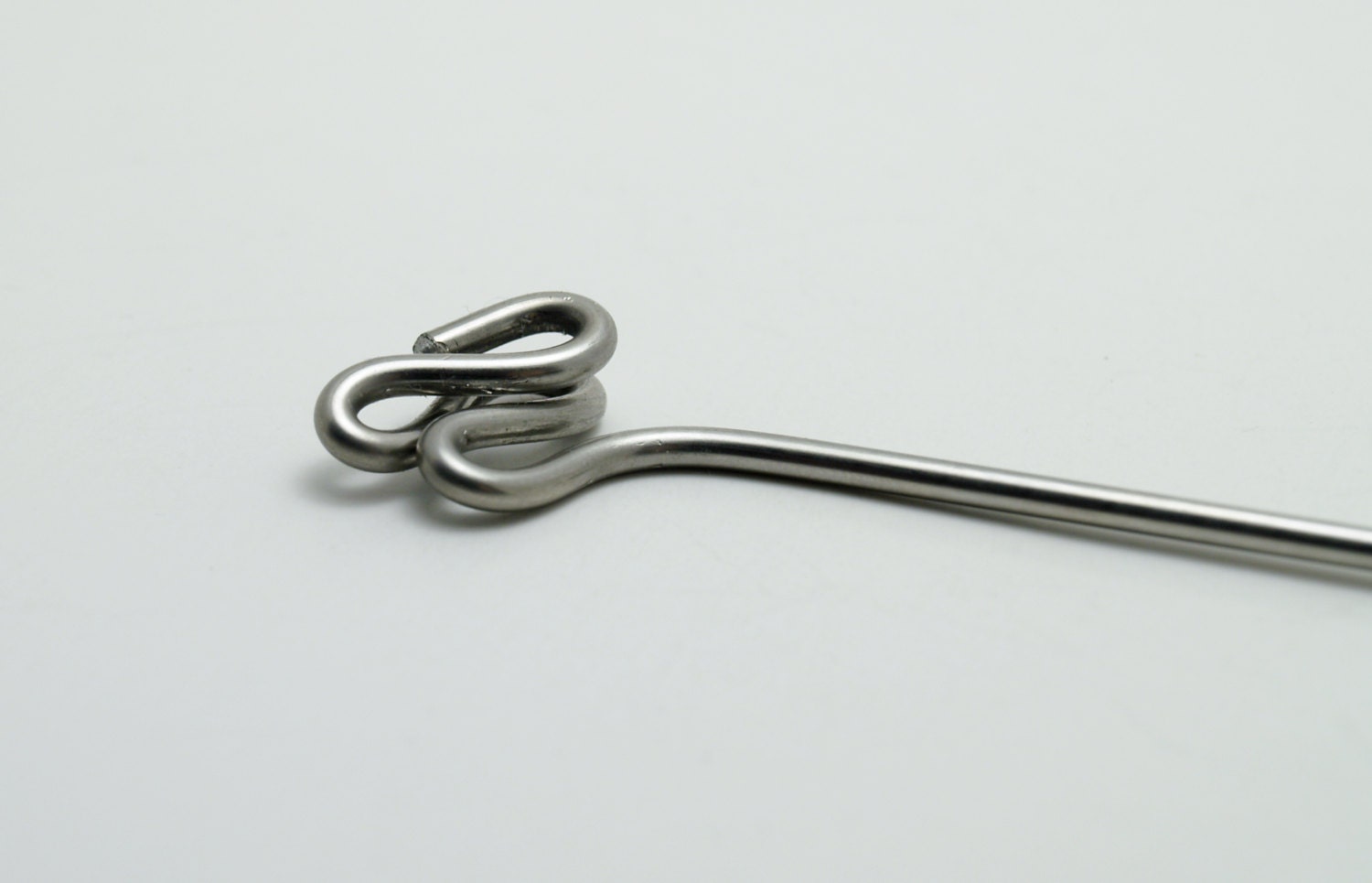 Rigid Steel Hairstick Freeform Random