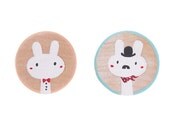 Pair of Small Wooden Magnets