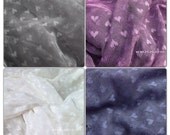 SET of 8 pieces 8 colors lace fabric