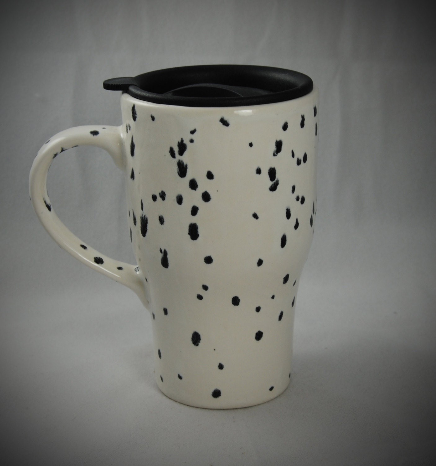 Dalmatian Travel Mug with a lid