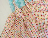 Evy Knot Dress 12m. 18m. 2t. 3t. 4t. 5t. 6t.