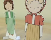 Jane Austen Costume Paper Dolls