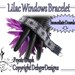 Lilac Windows Bracelet - Twin Beads Beading Pattern Tutorial
