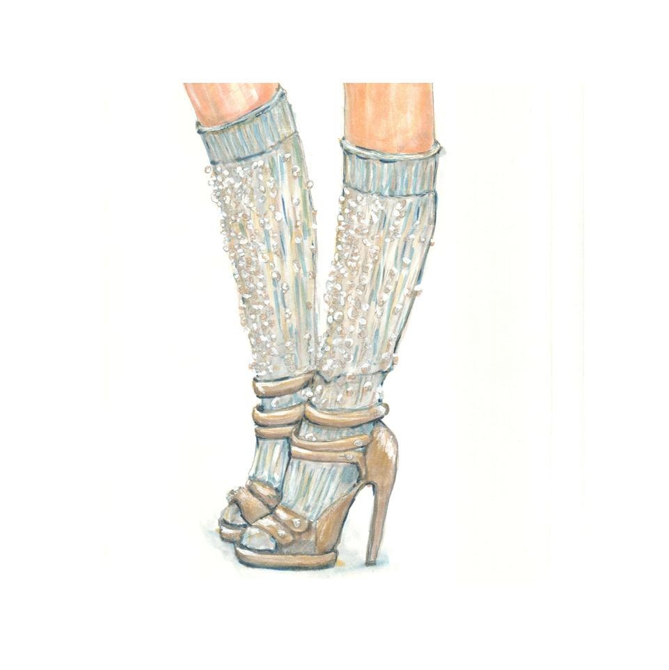 Fashion Illustration- Made for Walking