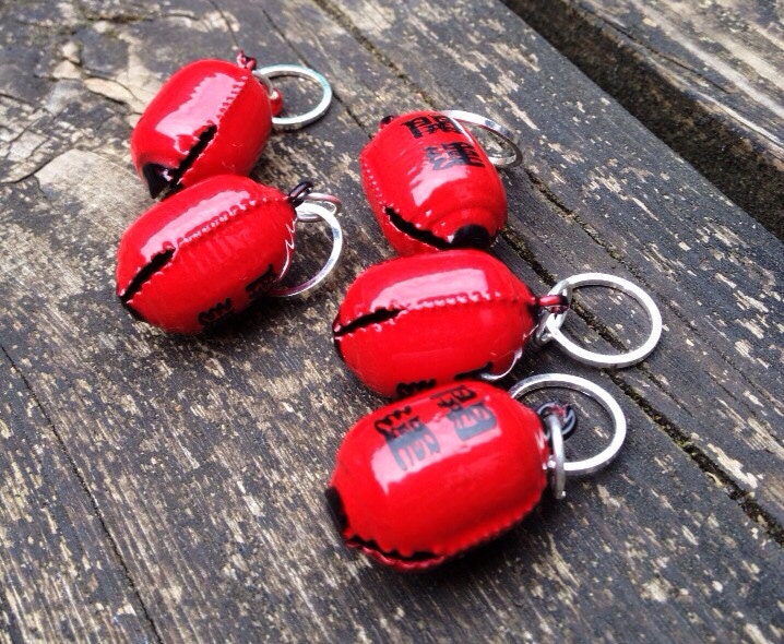 Chinese Lantern Stitch Markers - Set of five