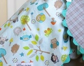 NEW- Boy's Car Seat Cover/Canopy/Tent (Life in the Jungle)