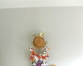 Memorial Day Sale Vintage jumper, 80's floral jumpsuite, cottage chic, shabby women's clothing, romantic spring summer, true rebel clothing