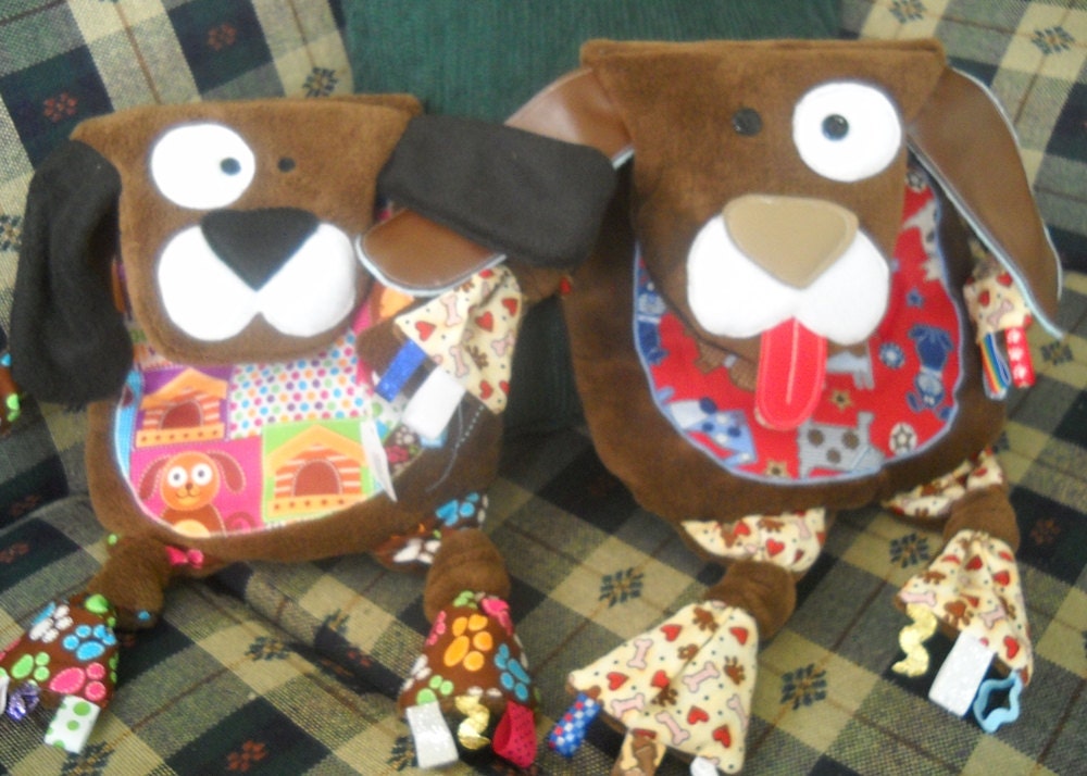 Dog Texture Tag Blanket