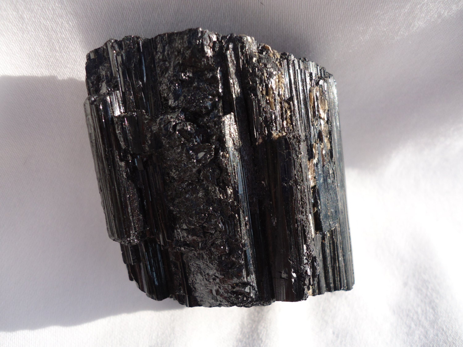 Black Tourmaline Natural Stone - For Protection