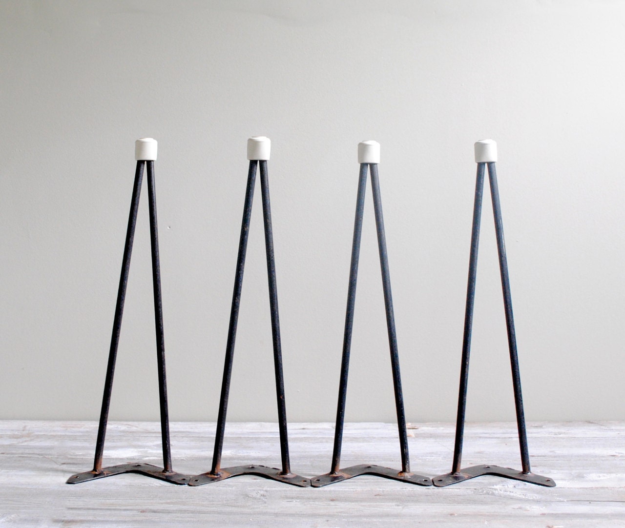 Vintage 16.5" Hairpin Furniture Legs