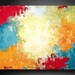 ORIGINAL Contemporary Fine Art Abstract Textured Painting modern BRAILLE Painting 18 X 24 inches JOY