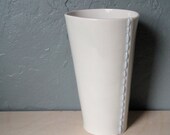 Hand built Porcelain Tumbler - Pale Blue