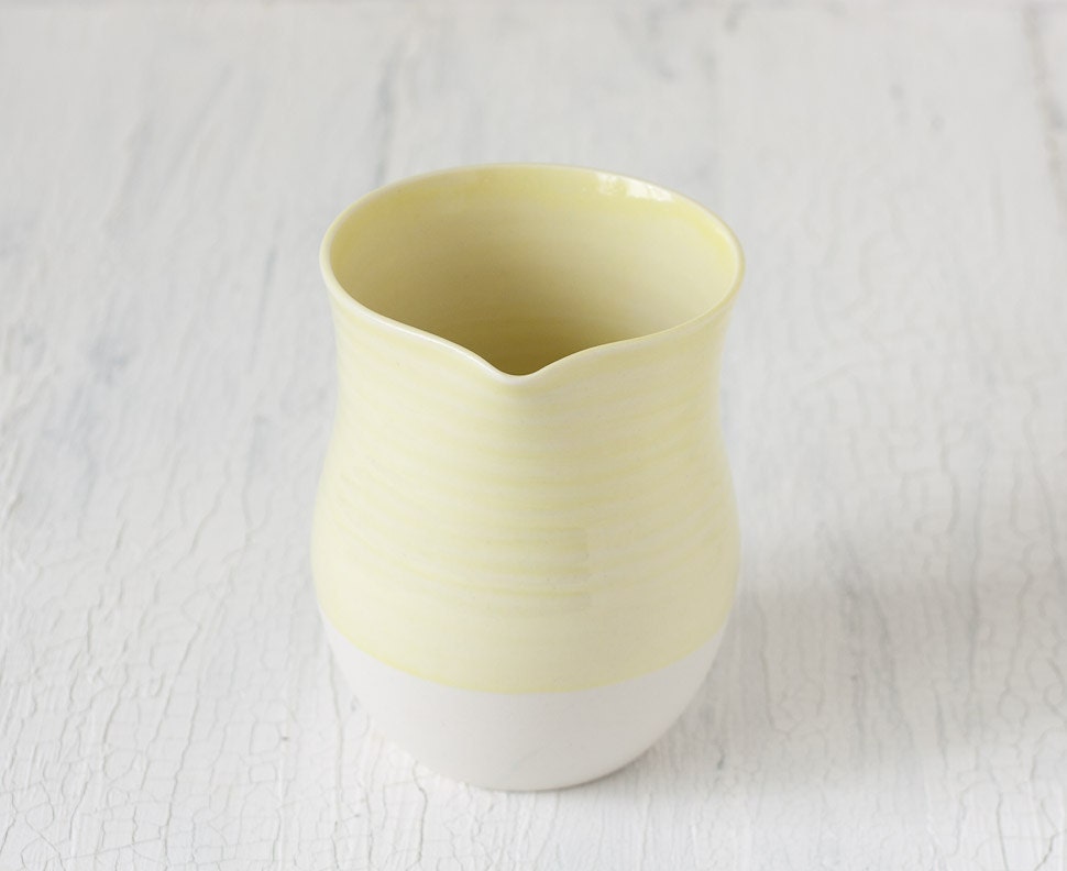 Creamer in Yellow