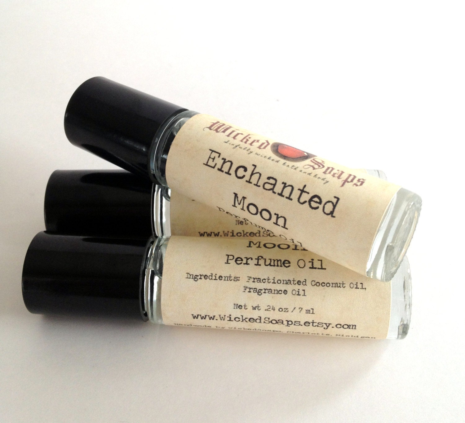Enchanted Moon Perfume Oil - Roll On Perfume Oil by WickedSoaps