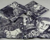 Dr Who Coasters Set of 4