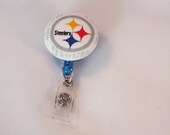 ID Badge Holder Retractable in STEELERS