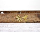 Vintage Large Box Wall Planter / Large Flower Box