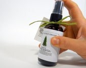Organic Balsam Fir Room and Linen Spray, Small Aromatherapy Spray, Small Bathroom Spray, 2 Fl Oz, Balsam Spray