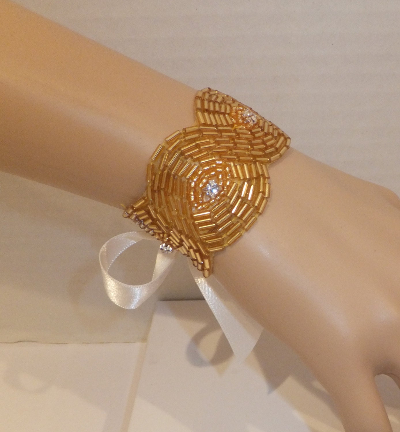Gold Wedding Bracelet, TATIANA, Bridal Bracelet, Gold Bracelet, Rhinestone Bracelet, Bridesmaid Bracelet