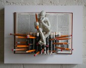 Pencil Burst (Original Sculpture)