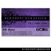 Premade Business Card Design, Digital Business Cards, Vintage Grunge Purple Black, Print at Home or Online Business Card Template