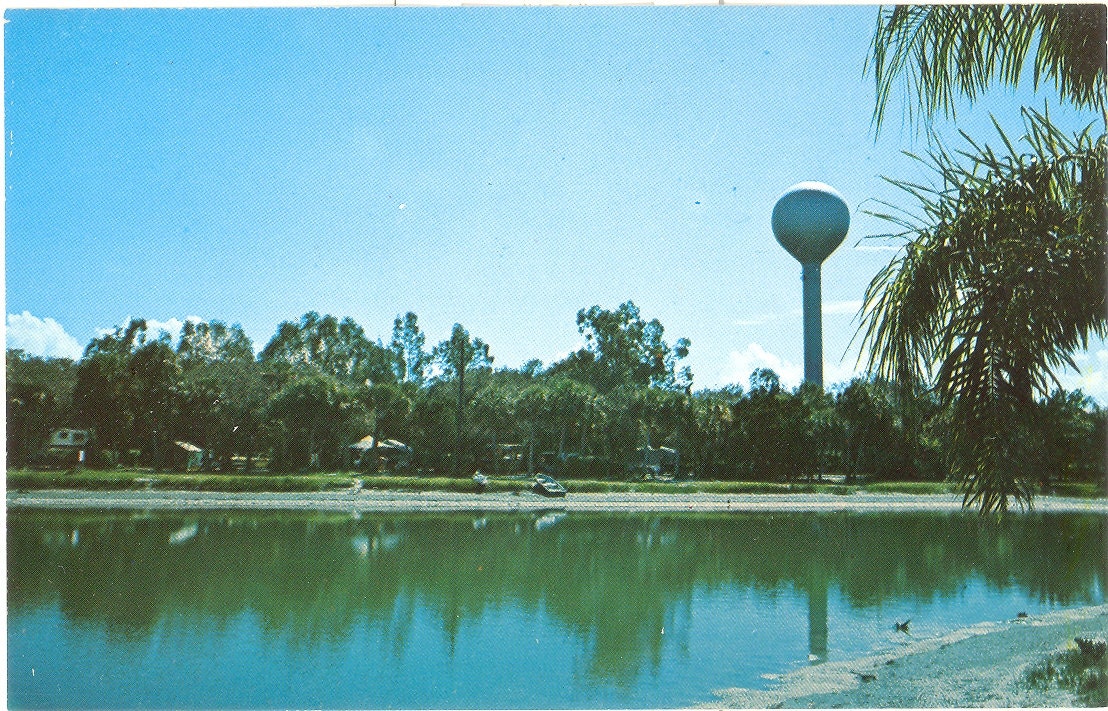 Vintage Florida Postcard - Saint St Petersburg - St Petersburg Beach - Fort Ft De Soto Park Campgrounds