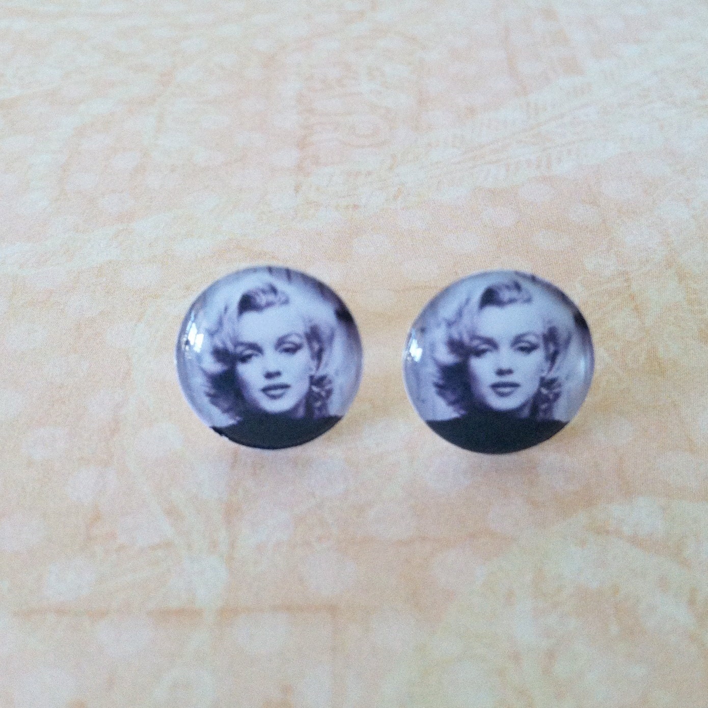 Marilyn Monroe Stud Earrings