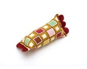 Small ModKicker Catnip Cat Toy (Taffy Squares)