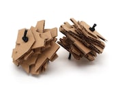 Eco Stacks - Eco-friendly Cardboard Cat Toys (Set of 2 toys)
