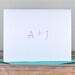 Wedding Thank You Cards / Thank You Cards / Wedding Thank You Card Sets - Intials