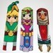 The Legend of Zelda Link Zelda and Medli Bookmark