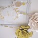 MUSTARD YELLOW magic vintage paper garland