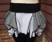 Three Toned Cotton Swoop Dance Skirt