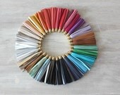 20 Leather Tassels