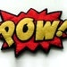 POW Comic Book Headband Roller Derby Super Hero Team Colors
