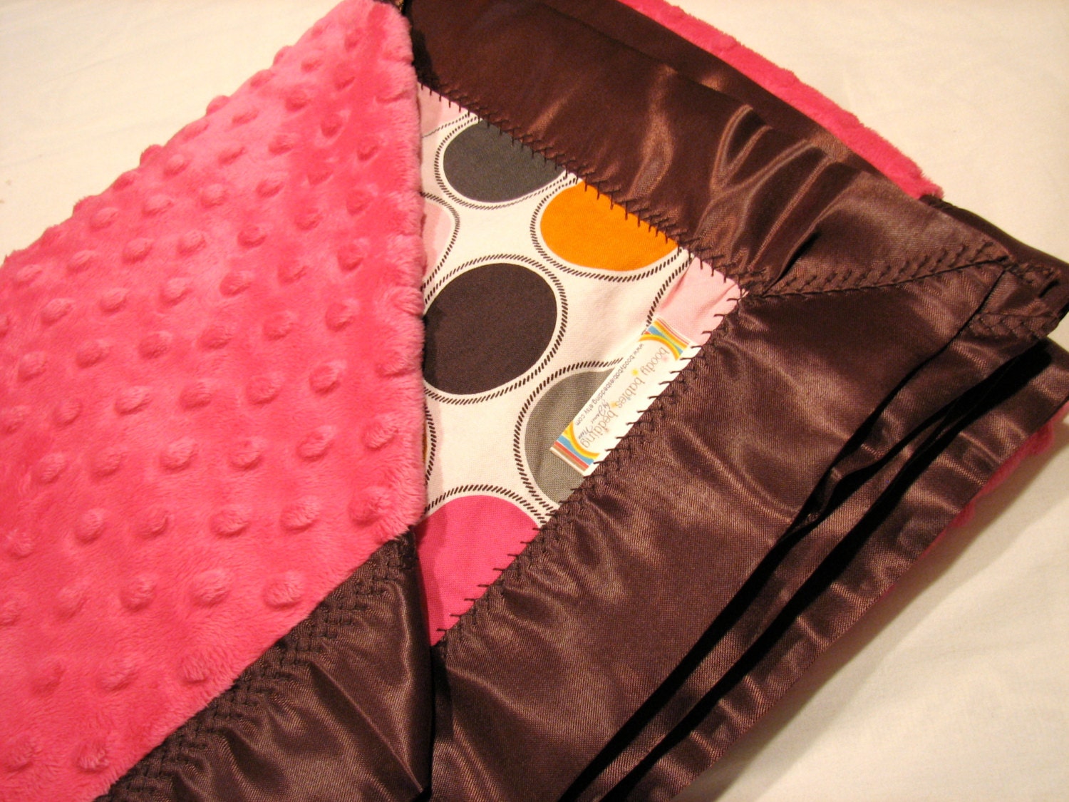 Mod Dot Crib Blanket