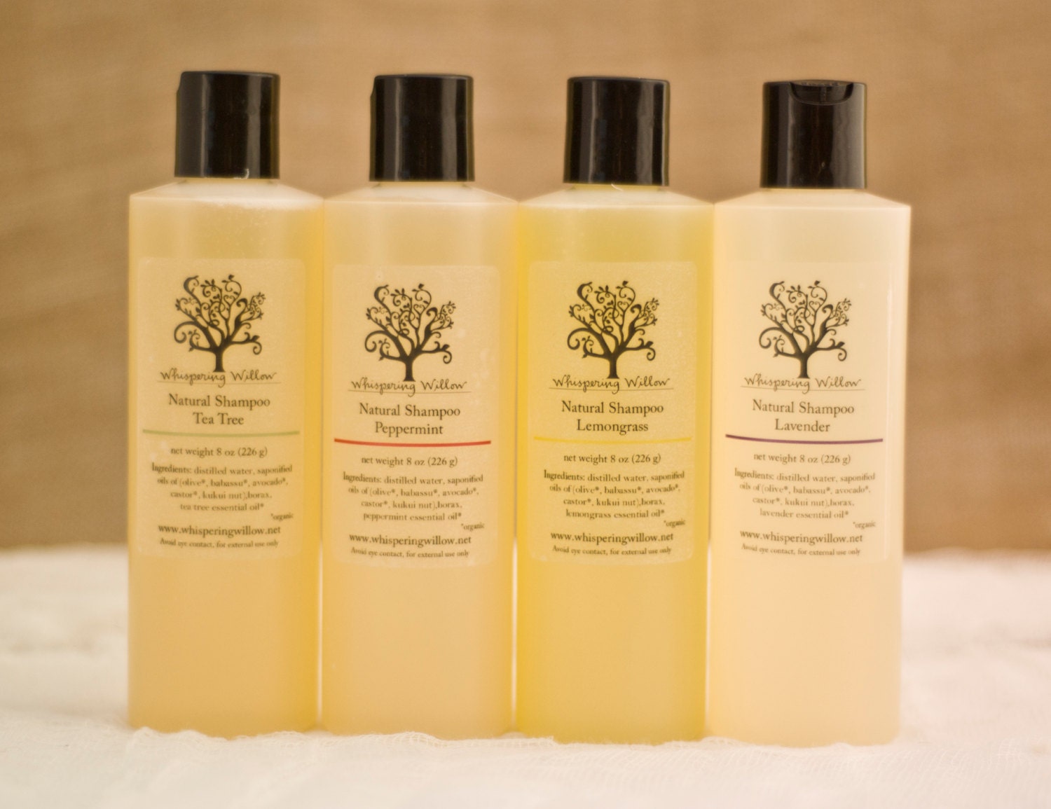 Natural Shampoo - Handcrafted - 8 oz