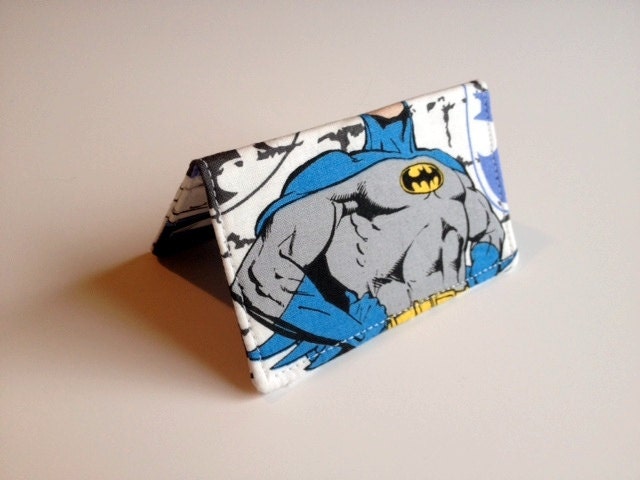 Card Wallet - Batman - credit card holder,  business card wallet, gift card holder,