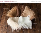 ON SALE Newborn Photo Prop Burlap Blanket Photography Prop Mini Burlap Layering Blanket Basket Filler Basket Stuffer