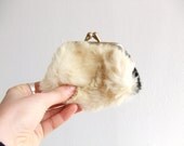 Vintage kangaroo fur coin purse lot