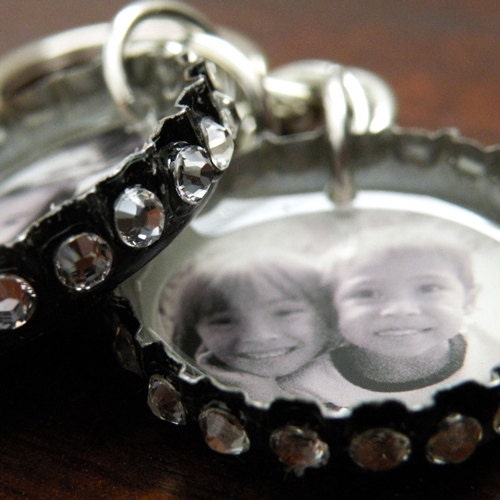 Custom Photo Bottle Cap Key Chain