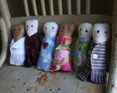Pocket Pal Dolls Set -- child-friendly small dolls