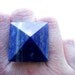 Blue Lapis Lazuli Pyramid Ring