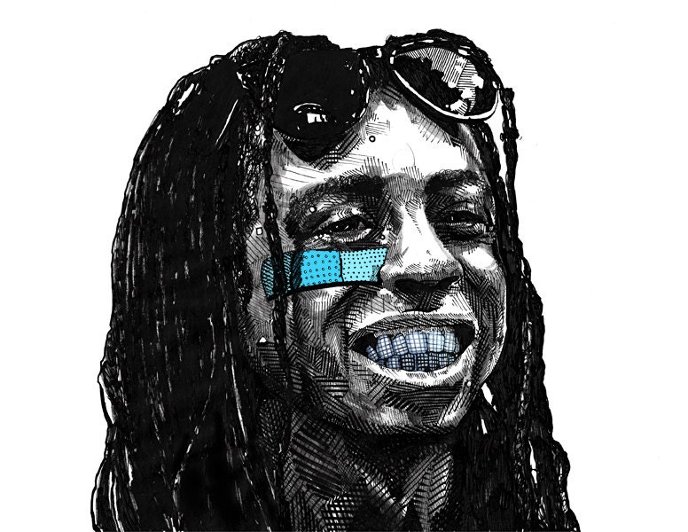 Weezy - 14" x 11" - Print