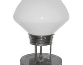 Milk Glass Table Lamp