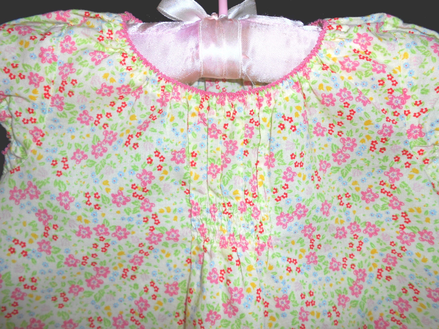 Baby Girl's Summer Floral Print Dress Childrenswear Girlswear Childrens Clothing